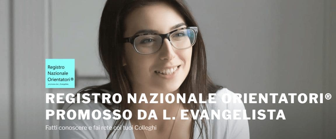 Registro Nazionale Orientatori promosso da L. Evangelista